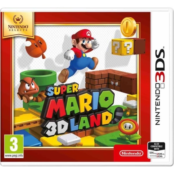 Super Mario 3D Land - Nintendo Selects 3DS - Spil