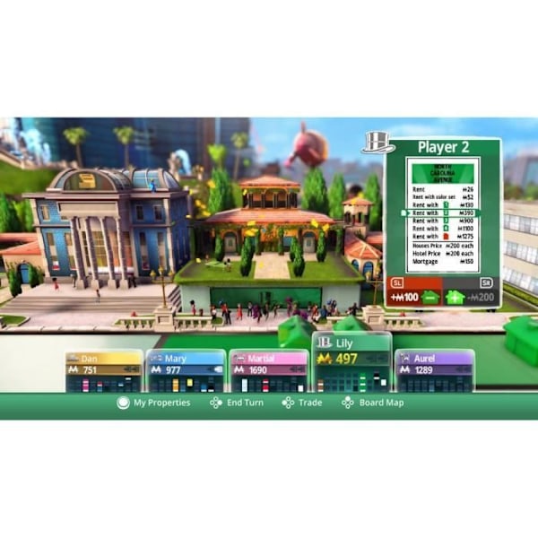 Monopol Switch-spel Vit