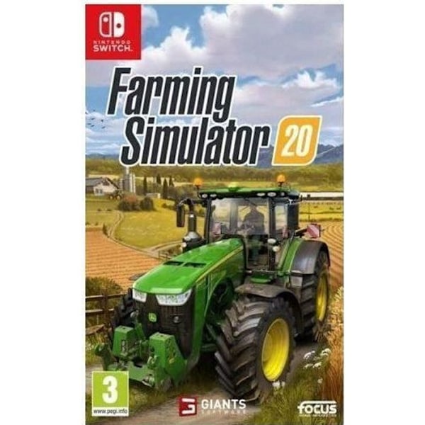 Simulationsspel - MAXI TOYS - Farming Simulator 2020 - Nintendo Switch - Focus Home Interactive - Ej VR