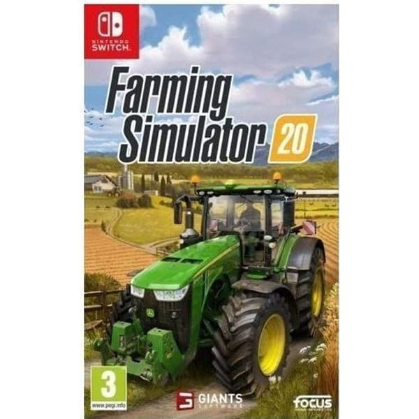 Simulationsspil - MAXI TOYS - Farming Simulator 2020 - Nintendo Switch - Focus Home Interactive - Ikke VR