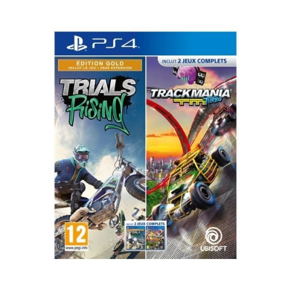 Sammanställning Trackmania Turbo + Trials Rising PS4