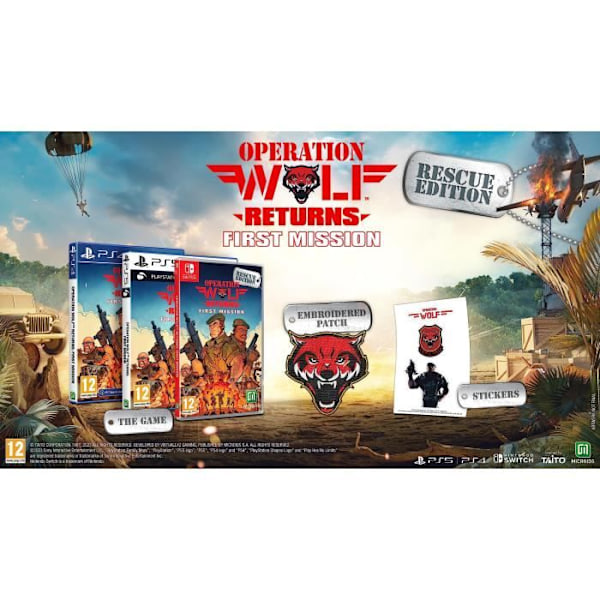 Operation Wolf Returns: First Mission Switch Game Flerfärgad