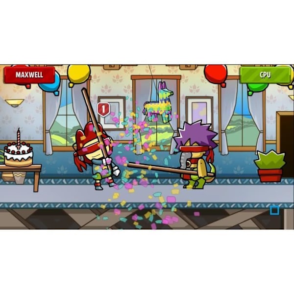 Videopeli - Scribblenauts - Showdown - 2 pelitilaa - 1-4 pelaajaa - Monialusta