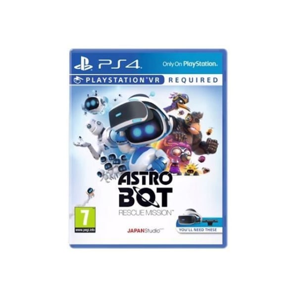 Videopeli - Sony Interactive Entertainment - ASTRO BOT Rescue Mission - PS4 - VR - 1 pelaaja