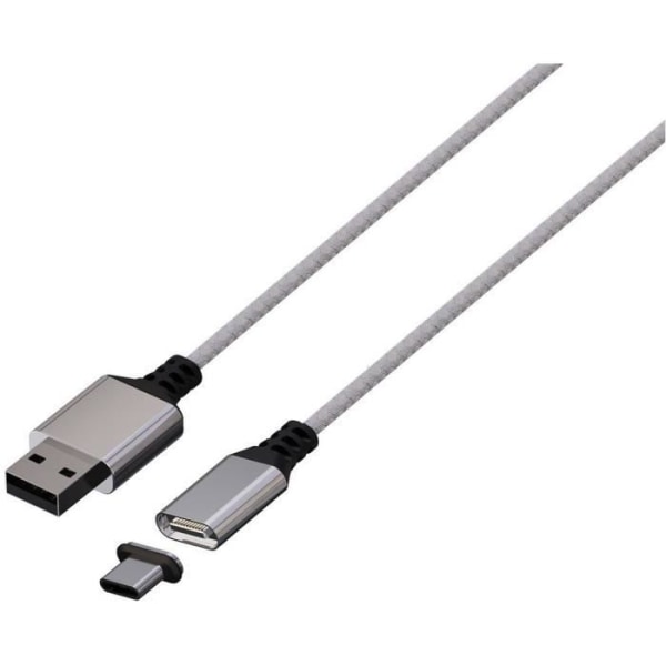 Magnetisk kabel - 3m - KONIX - Xbox Series X - Vit
