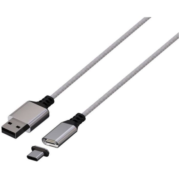 Magnetisk kabel - 3m - KONIX - Xbox Series X - Vit Vit