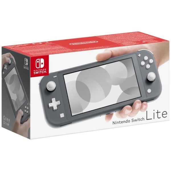 Bærbar Nintendo Switch Lite • Grå Grå