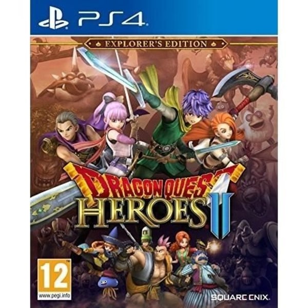 Videopeli - Square Enix - Dragon Quest Heroes II - PS4 - 1-4 pelaajaa - Toiminta - Blu-Ray
