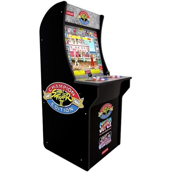 Street Fighter 2 arcade-pelipääte - Arcade 1UP -