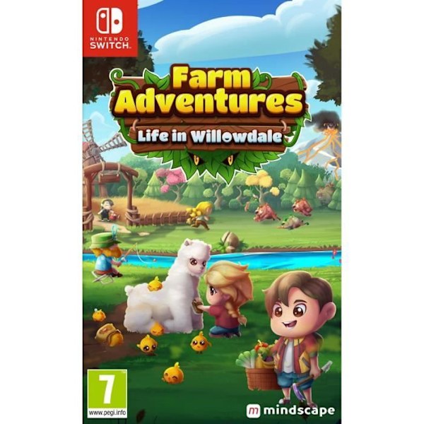 Farm Adventures - Livet i Willowdale Switch Game Grönt, brunt och gult