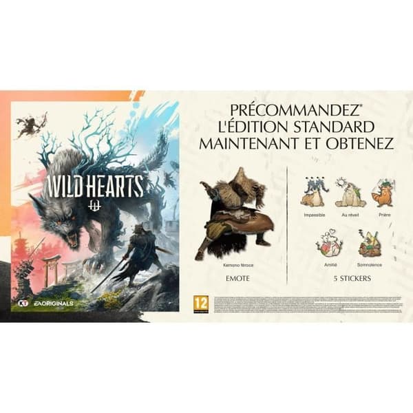 WILD HEARTS PS5-spel Vit