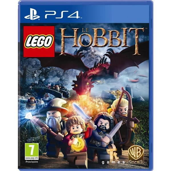 Videopeli - LEGO - Hobitti - PS4 - Seikkailu - 1-2 pelaajaa - PEGI 7+