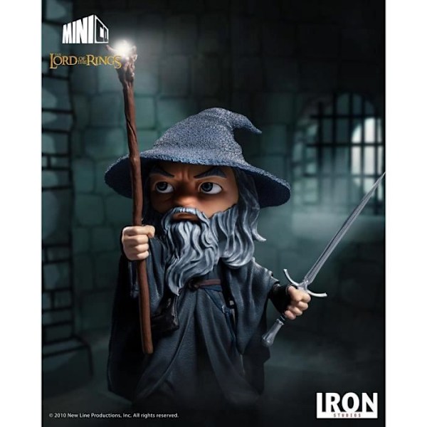 Figuriini Taru sormusten herrasta Gandalf - Grupo Erik - PVC - 18 cm sort