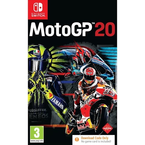 TV-spel - MILESTONE - MotoGP 20 - Sportkläder - Vuxen - Svart