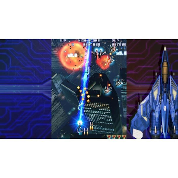 Raiden IV x MIKADO REMIX Arcade-peli Nintendo Switchille