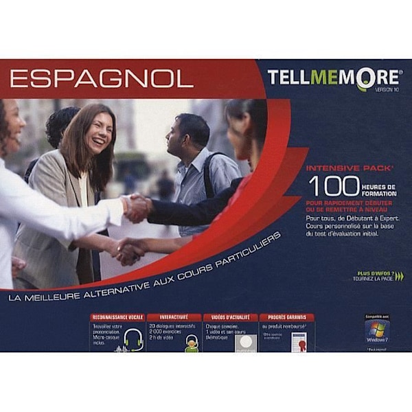 Kerro minulle lisää; Espanja ; 100 tuntia harjoittelua