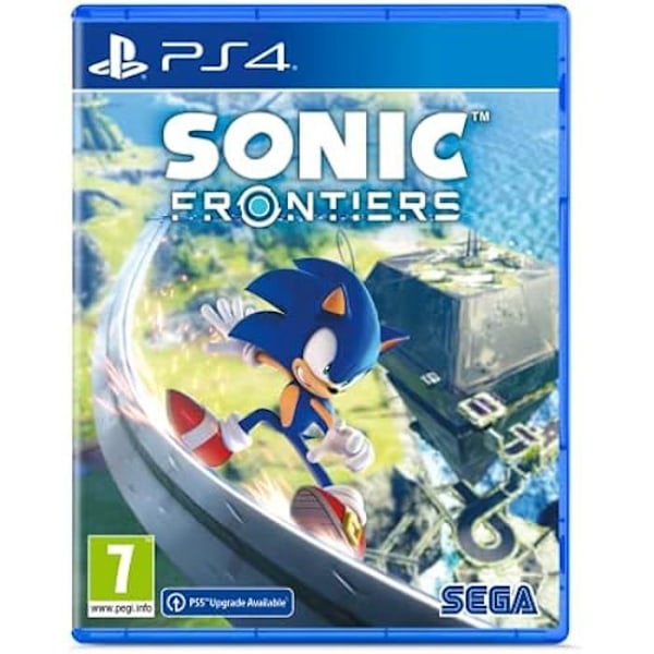 Videopeli - SEGA - Sonic Frontiers - Toiminta - PS4 - Avoin vyöhyke, jossa on 5 tutkittavaa saarta