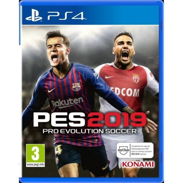 PES 2019 PS4-spel