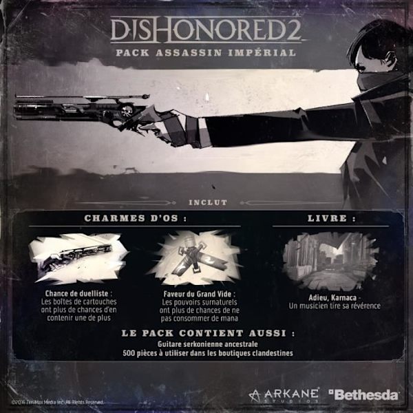 Dishonored 2 Xbox One -peli Vit
