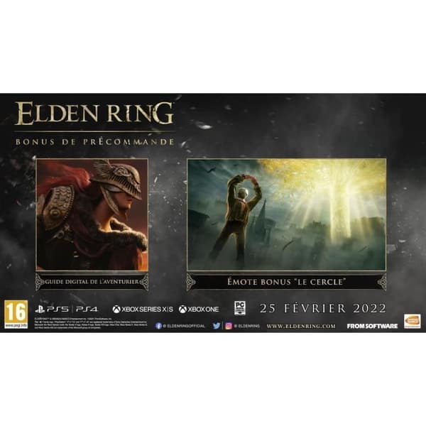 ELDEN RING PS5-spel Svart