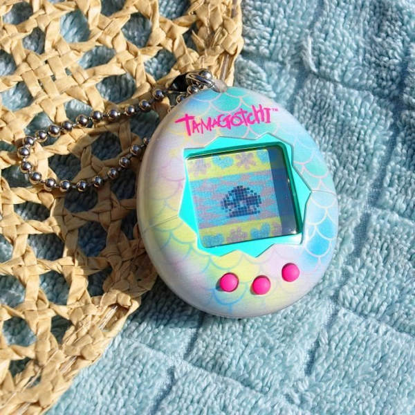 Elektronisk legetøj - BANDAI - Original Tamagotchi Havfrue - Blandet - Fra 4 år Rosa