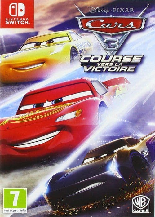 Videospel - NINTENDO - Bilar 3 - Nintendo Switch - 1-2 Spelare - Racing - PEGI 3+