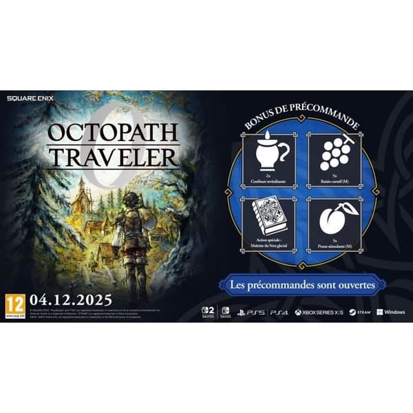 Octopath Traveler 0 - PS5-peli