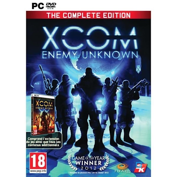 Pack XCOM : Enemy Unknown + The Bureau Declassified - Complete Edition - Just for Games - PC - Action - Fransk