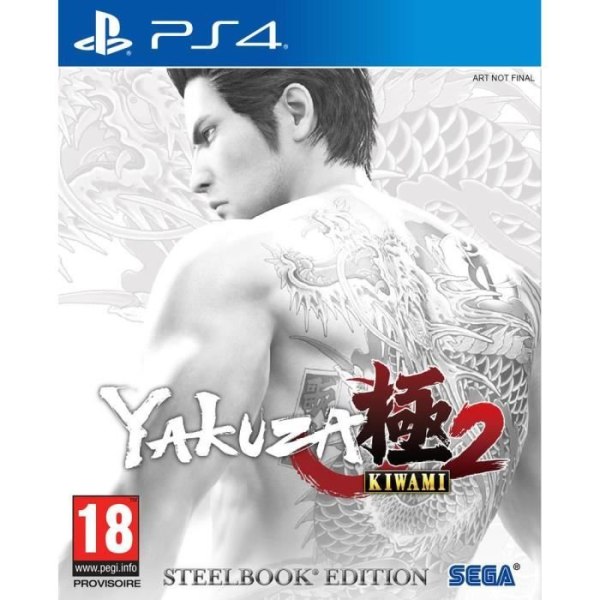 Yakuza Kiwami 2 Steelbook PS4 Game Edition