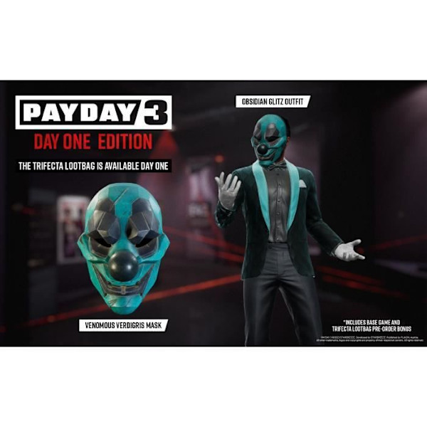 Payday 3 - PS5-spil - Day One Edition Grön