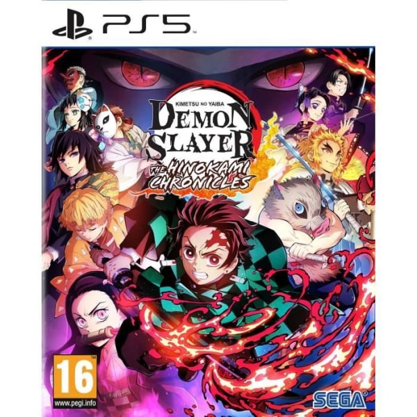 Demon Slayer: Kimetsu no Yaiba - The Hinokami Chronicles PS5-spel