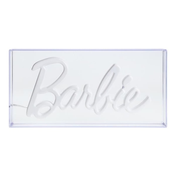 Acrylic Lamppu - Barbie - Kirkas Vaaleanpunainen - Toimii USB-kaapelilla rosa_färg, genomskinlig_färg