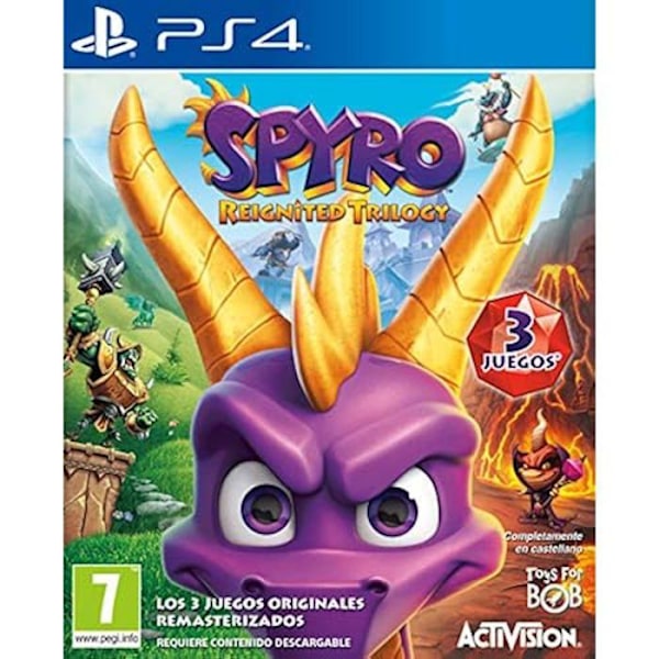 Videospil - Activision - Spyro Reignited Trilogy - Eventyr - Multi-platform - 1 spiller