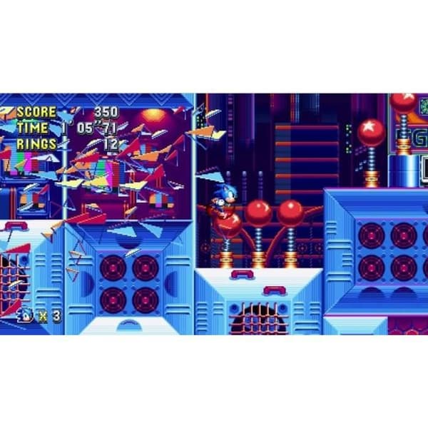Sonic Mania Plus plattformsspel - Sega - Nintendo Switch - 1-4 spelare - PEGI 7+ Vit