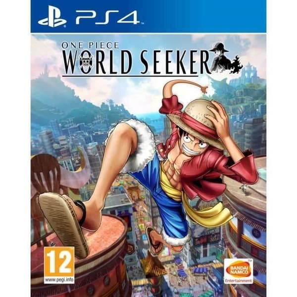 One Piece World Seeker PS4-spel Vit