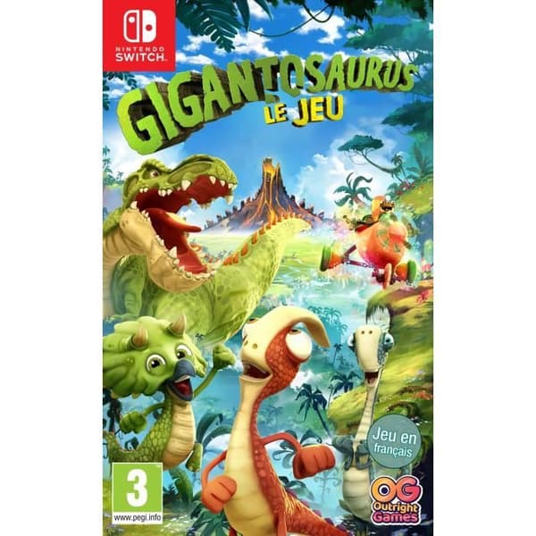 Gigantosaurus Peli Nintendo Switch Vit