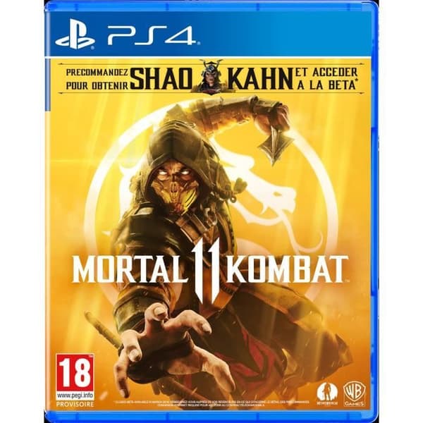 Mortal Kombat 11 PS4-spel Vit
