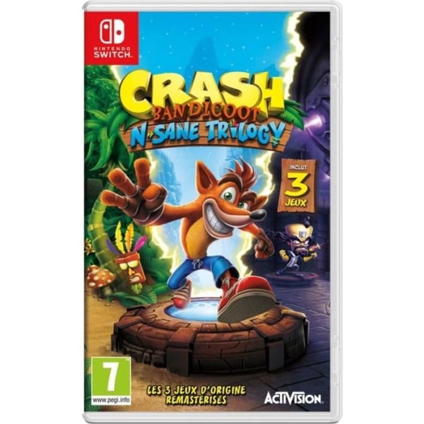 Crash Bandicoot N. Sane Trilogy Game Switch Vit