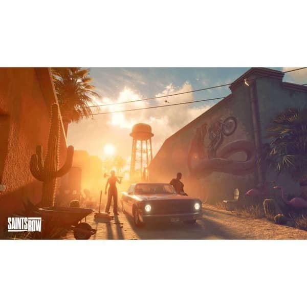 PS4-spel - DEEP SILVER - Saints Row Day One Edition - Action/Äventyr - Blu‑Ray - PEGI 18+ Vit