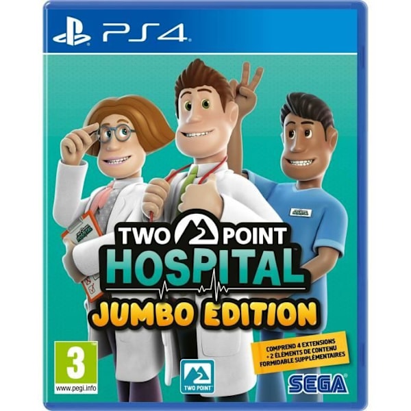 Two Points Hospital - Jumbo Edition PS4 spil