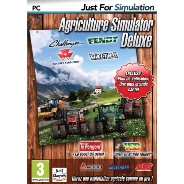 AGRICULTURAL SIMULATOR DELUXE / PC spil