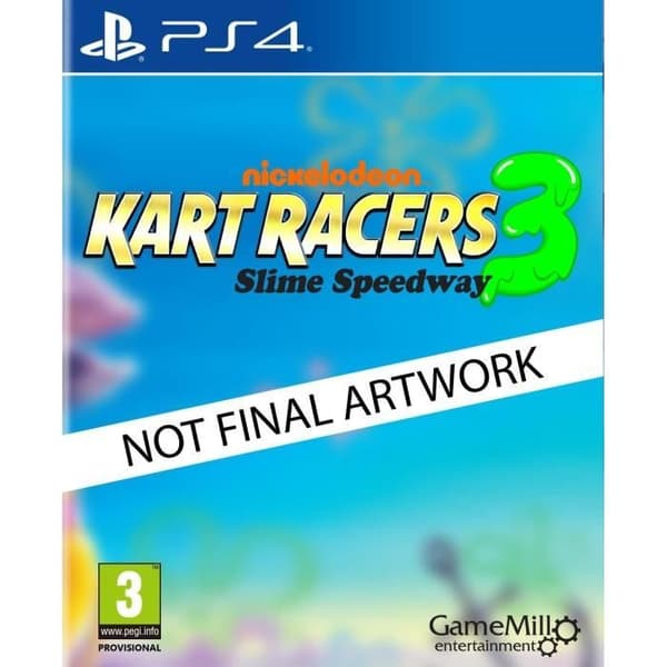 Nickelodeon Kart Racer 3 Slime Speedway PS4 -peli