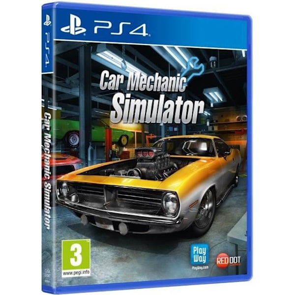 Car Mechanic Simulator PS4 peli