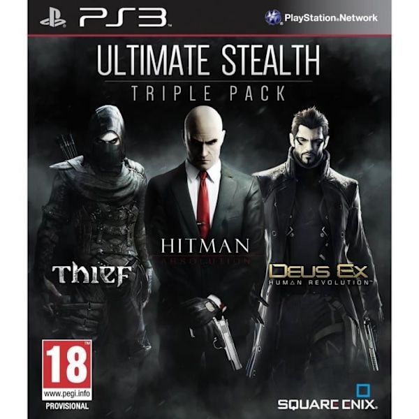 Pakki Stealth Pakki Varas + Hitman + Deus EX HR PS3 Vit