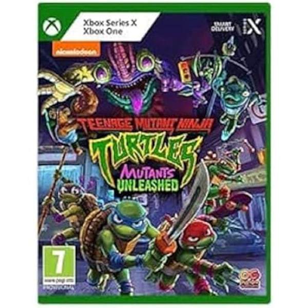 TV-spel - Teenage Mutant Ninja Turtles - Mutants Unleashed - Xbox - Lokal co-op - 5 stadsdelar att utforska