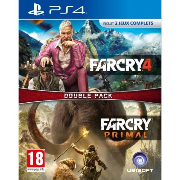 Compil Far Cry 4 + Far Cry Primal PS4-spil