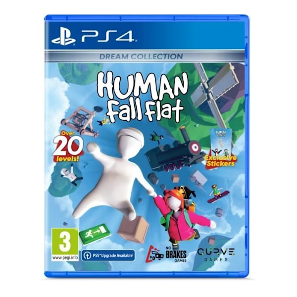 Alustapeli - Human Fall Flat - Unelmakokoelma - PS4 - Paketti - Jopa 8 pelaajaa