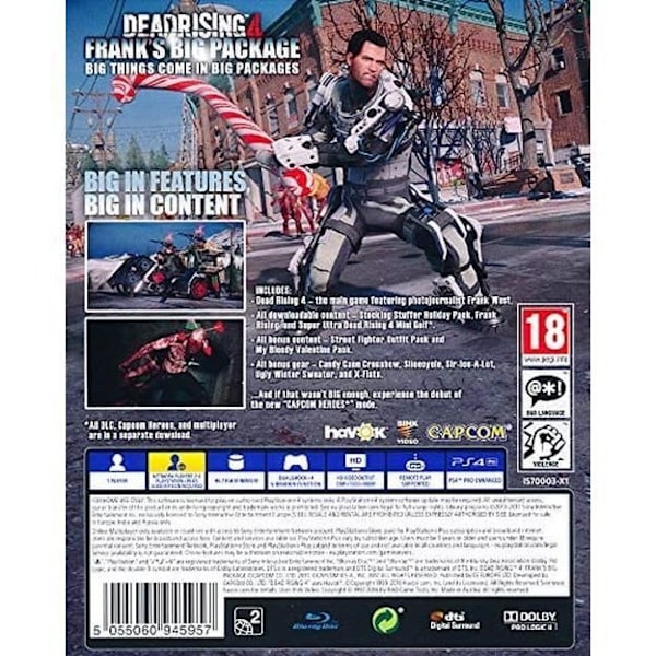 Videopeli - Capcom - Dead Rising 4 - Special Edition - PS4 - Capcom Heroes -tila