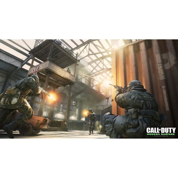 Call of Duty Modern Warfare Remastered PS4-spel Vit