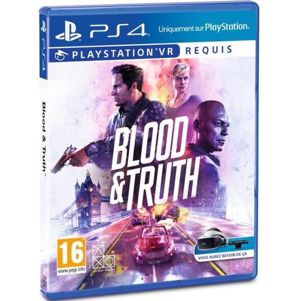 Blood and Truth PSVR-spel Vit